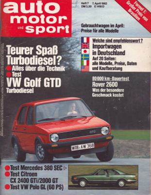 Auto, Motor & Sport 1982 Heft 7