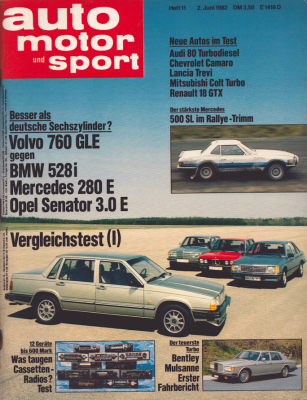Auto, Motor & Sport 1982 Heft 11