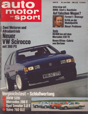 Auto, Motor & Sport 1982 Heft 12