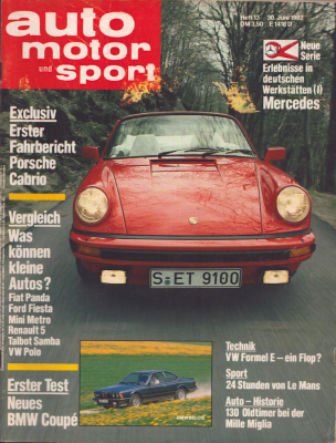 Auto, Motor & Sport 1982 Heft 13