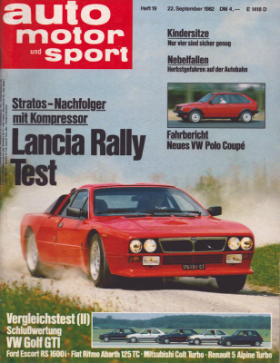 Auto, Motor & Sport 1982 Heft 19