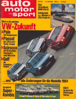Auto, Motor & Sport 1983 Heft 14
