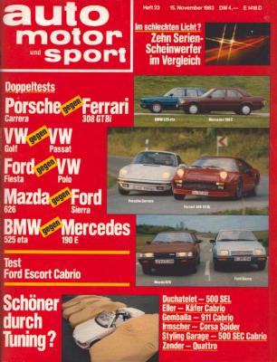 Auto, Motor & Sport 1983 Heft 23