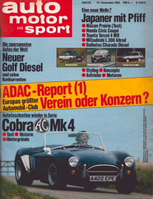 Auto, Motor & Sport 1983 Heft 25