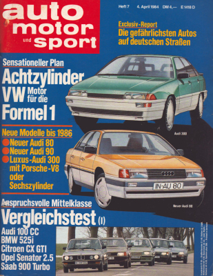 Auto, Motor & Sport 1984 Heft 7