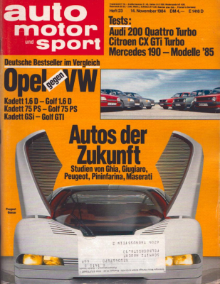 Auto, Motor & Sport 1984 Heft 23