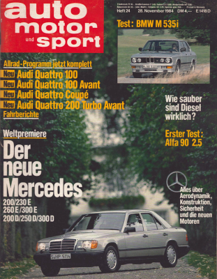Auto, Motor & Sport 1984 Heft 24