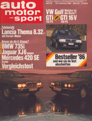 Auto, Motor & Sport 1986 Heft 26