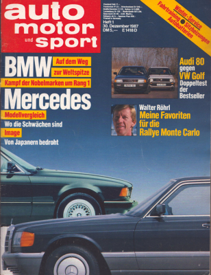 Auto, Motor & Sport 1988 Heft 1