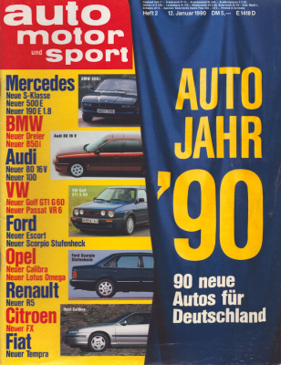 Auto, Motor & Sport 1990 Heft 2