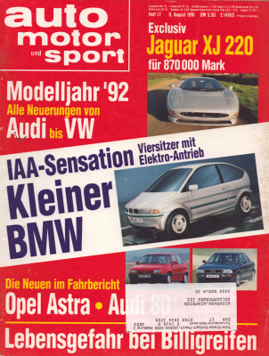 Auto, Motor & Sport 1991 Heft 17