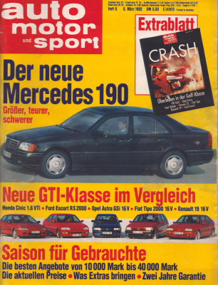 Auto, Motor & Sport 1992 Heft 6