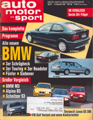 Auto, Motor & Sport 1993 Heft 24