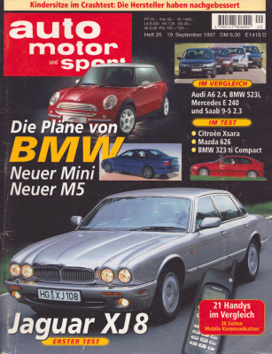 Auto, Motor & Sport 1997 Heft 20