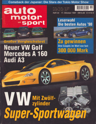 Auto, Motor & Sport 1997 Heft 22
