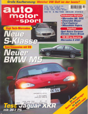 Auto, Motor & Sport 1998 Heft 10