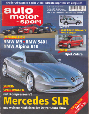 Auto, Motor & Sport 1999 Heft 1