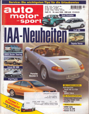 Auto, Motor & Sport 1999 Heft 13