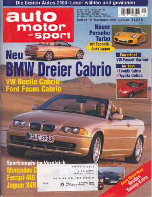 Auto, Motor & Sport 1999 Heft 24