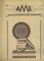 AMZ Auto Motorrad und Zubehör 1950 No. 7