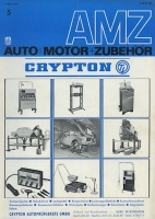 AMZ Auto Motor und Zubehör 1972 Heft 5