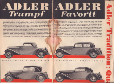 Preview: Adler Programm 1933