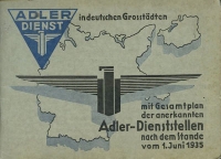 Adler Dienst in Deutschland 6.1935