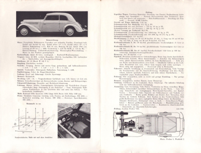 Preview: Adler 2 Liter Test aus Motorkritik 1938