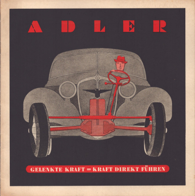 Adler Trumpf-Junior / 2 Ltr. Prospekt 2.1939