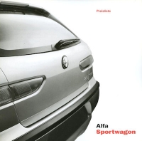 Alfa-Romeo Sportwagon pricelist 8.2000