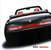 Alfa-Romeo Spider brochure 8.2001