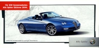 Alfa-Romeo Spider Edizione brochure 2004