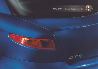Alfa-Romeo GT Quadrifoglio Verde Prospekt 1.2008