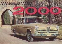 Alfa-Romeo 2000 Prospekt 1959