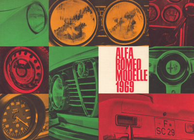 Alfa-Romeo Programm / Preisliste 1969