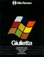 Alfa-Romeo Giulietta Farben ca. 1980