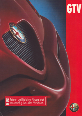 Alfa-Romeo GTV Prospekt 10.1995