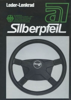 Ative Leather steering wheels brochure folder 1981