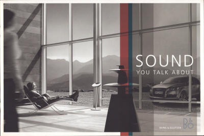 Audi / Bang & Olufsen Soundsystem Prospekt 8.2007