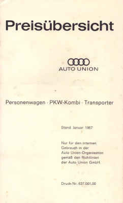 Audi im Preisvergleich 1.1967