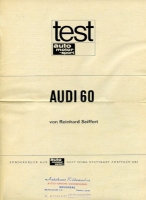 Audi 60 Test 1968