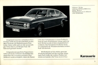 Preview: Audi 100 Coupé S internes Prospekt ca. 1971