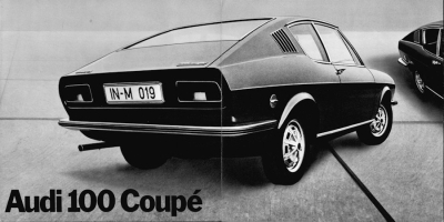 Preview: Audi 100 Coupé Prospekt 8.1969 e