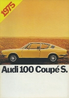 Audi 100 Coupé S Prospekt 1975