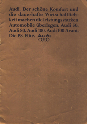 Audi Programm 8.1977