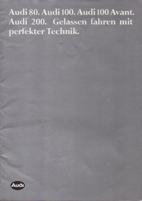 Audi Programm 9.1979