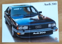 Audi 200 C 2 Prospekt 8.1979