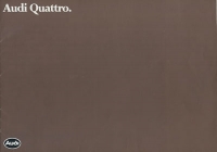 Audi Quattro brochure 8.1981