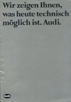 Audi program 10.1982