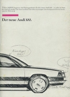 Audi 100 C 3 brochure 8.1982